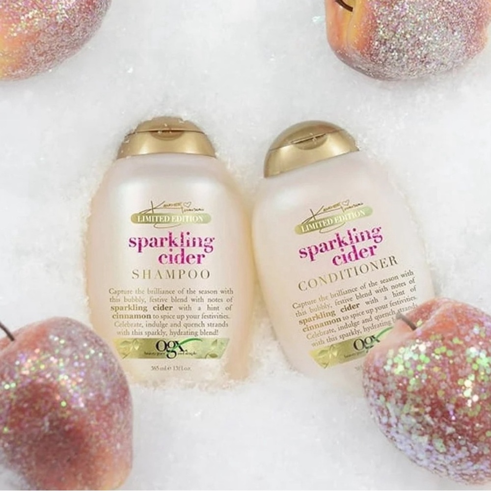 OGX- Kandee Johnson Sparkling Cider Shampoo & Conditioner (Limited Edition)